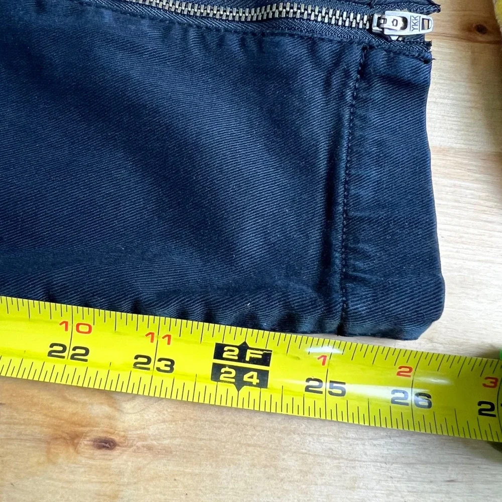 Joie Jeans Park Skinny Black Cargo Pants Ankle Zip Size 27 Utility Moto - Picture 13 of 13